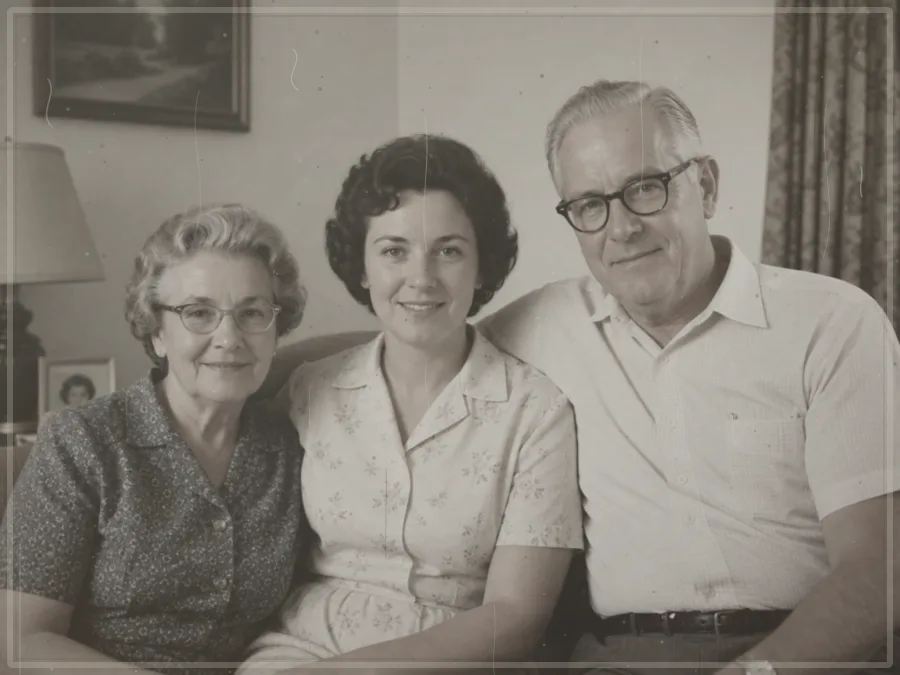 Faded color sample before restoration